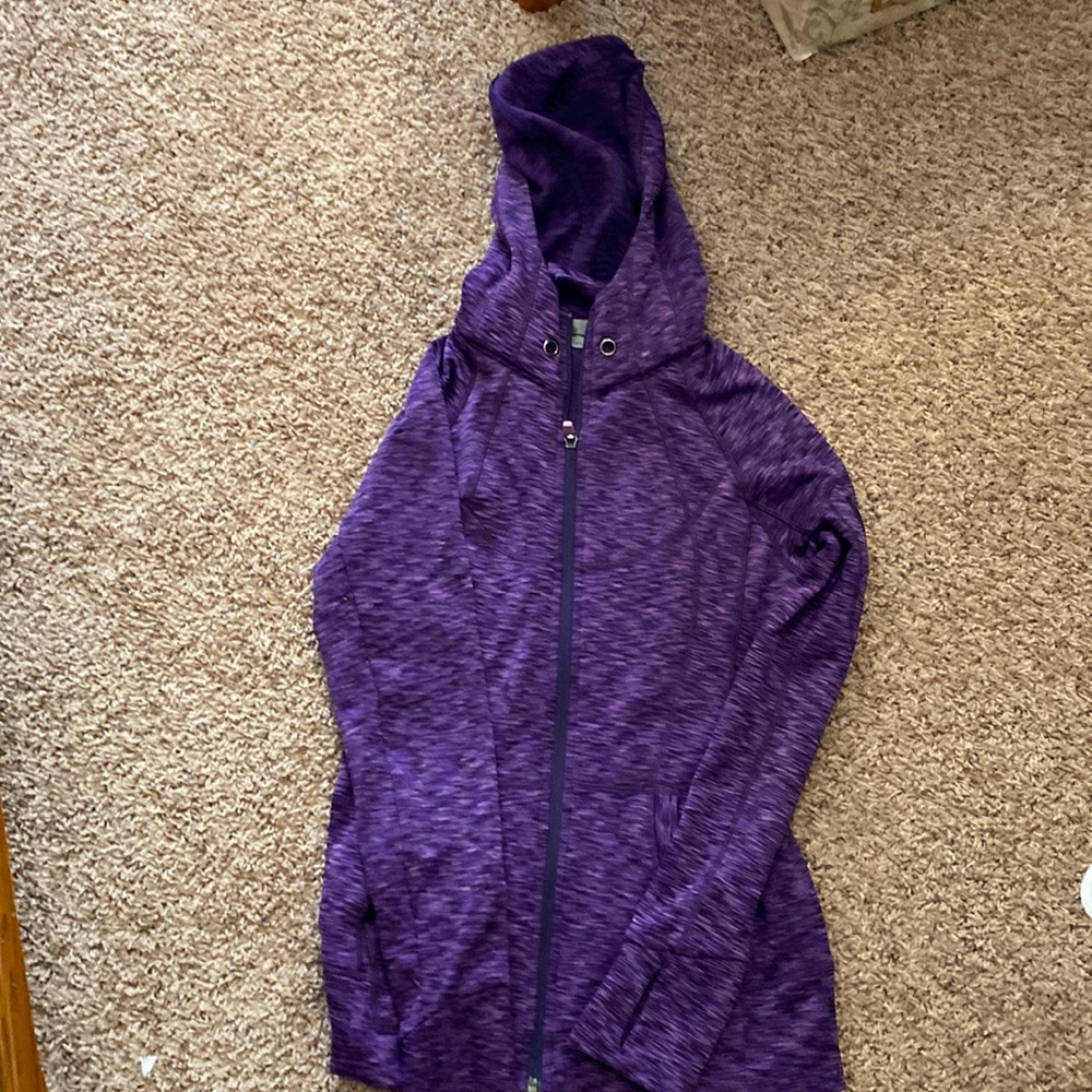 Athleta zip long sleeve sweatshirt